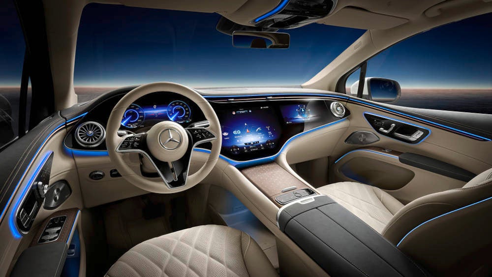 Mercedes EQS SUV Innenraum