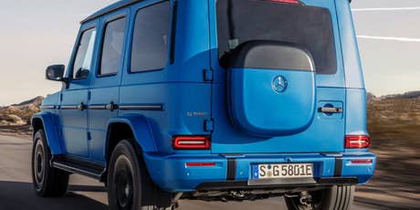 Foto: E-auto Mercedes G 580