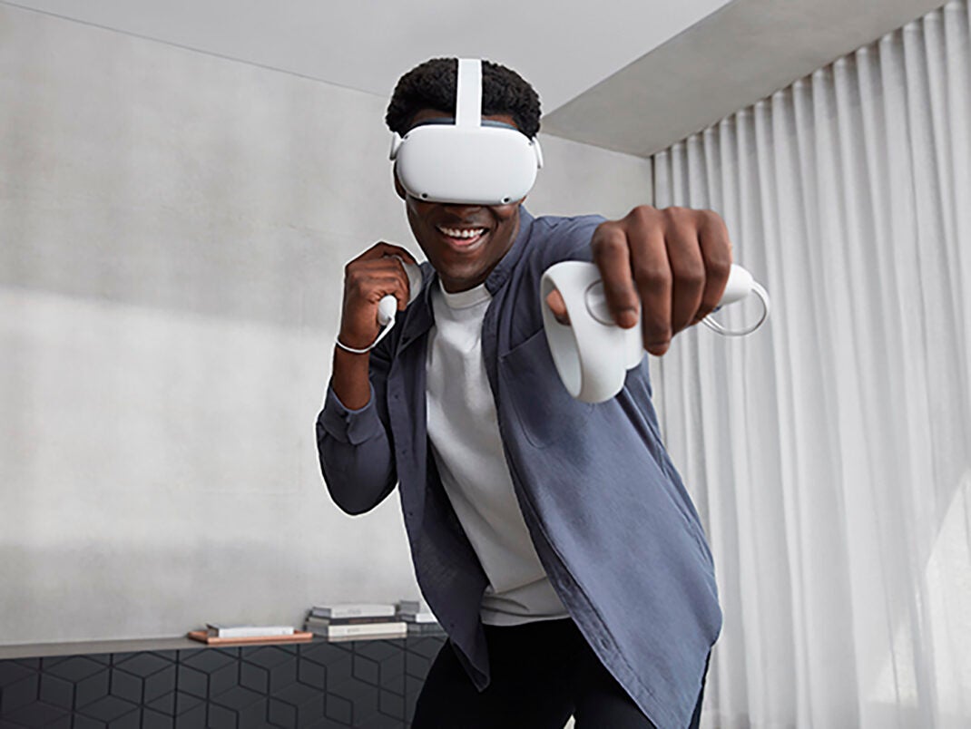 Die VR-Brille Quest 2 von Meta