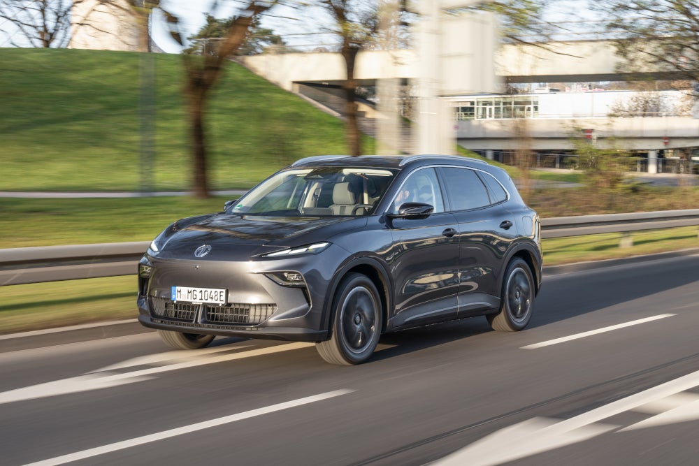 MG MGS5 EV Frontansicht