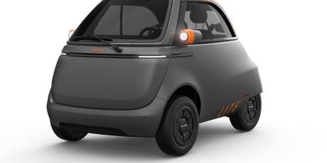 E-auto Micro Microlino Lite (10,5 kWh) (2024) Foto: E-auto Micro Microlino Lite (10,5 kWh) (2024)