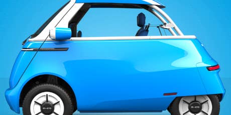 Foto: E-auto Micro Microlino Spiaggina First Edition