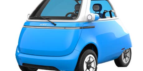 Foto: E-auto Micro Microlino Spiaggina First Edition