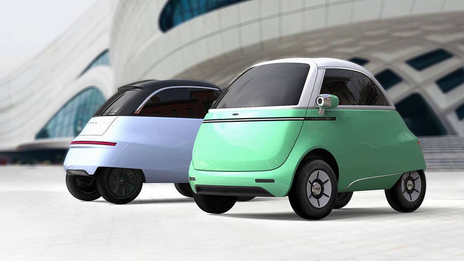 Der E-Isetta mit dem Namen Microlino kommt von einem Schweizer Start-Up