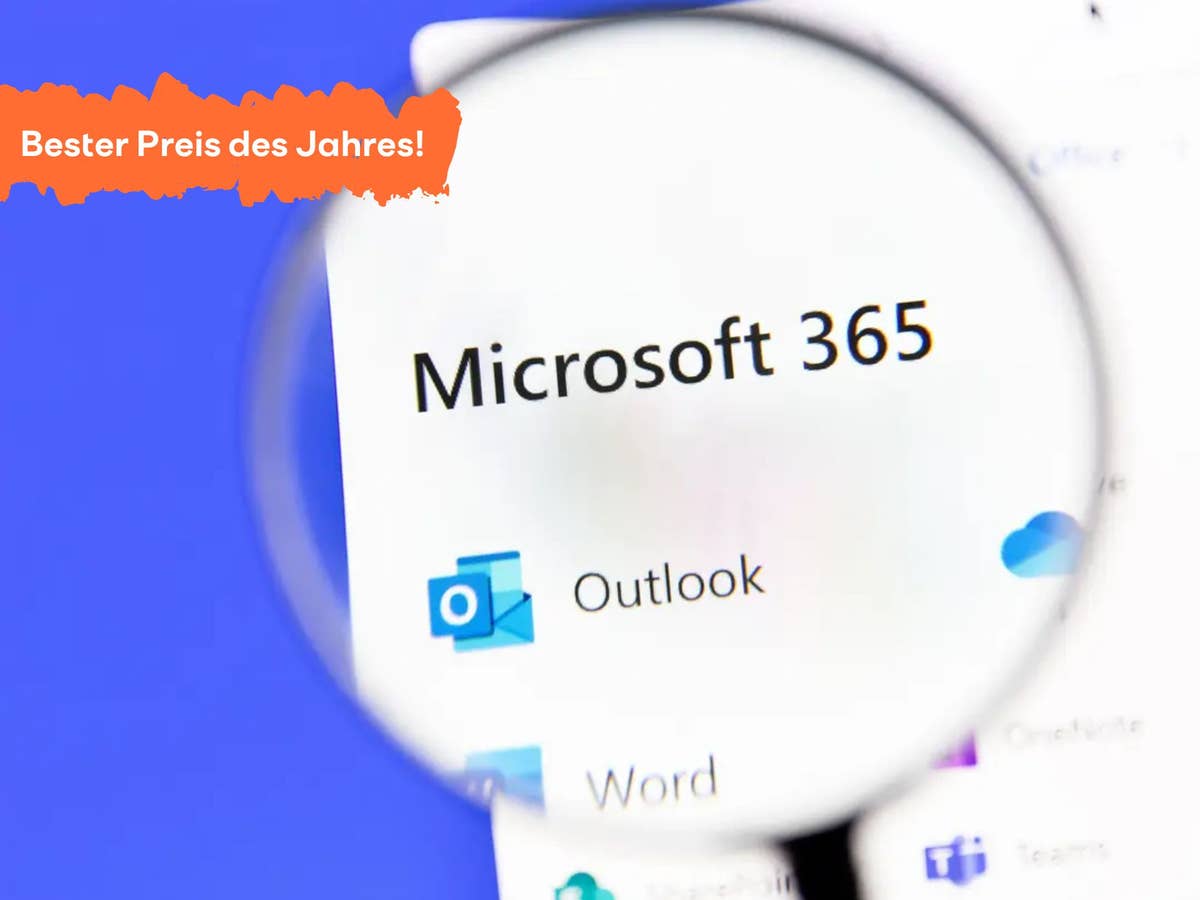 Microsoft 365 zum besten Preis des Jahres