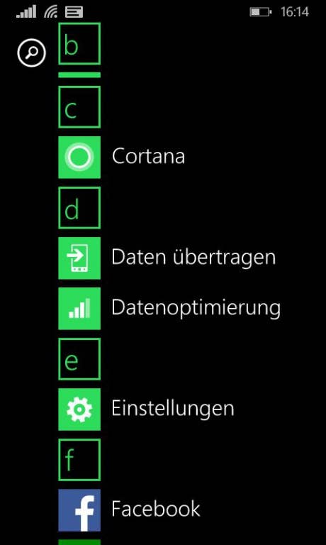 Microsoft Lumia 435: Screenshots