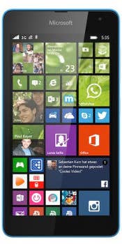 Microsoft Lumia 535 Dual SIM Datenblatt - Foto des Microsoft Lumia 535 Dual SIM