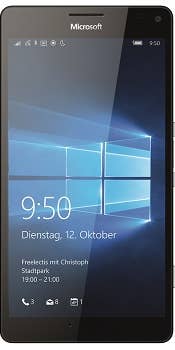 Microsoft Lumia 950 XL Dual SIM Datenblatt - Foto des Microsoft Lumia 950 XL Dual SIM