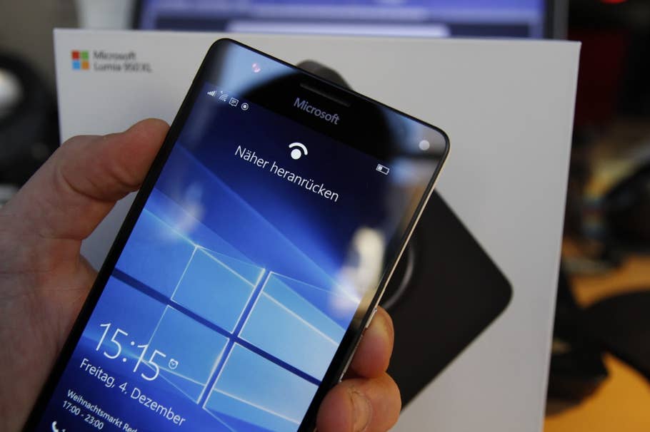 Microsoft Lumia 950 XL Iris-Scanner