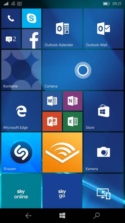 Microsoft Lumia 950 XL Screenshots