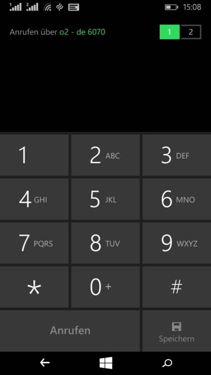 Microsoft Nokia Lumia 730: Screenshots Windows Phone 8.1 und Lumia Denim