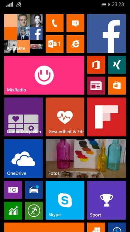 Microsoft Nokia Lumia 830: Screenshots