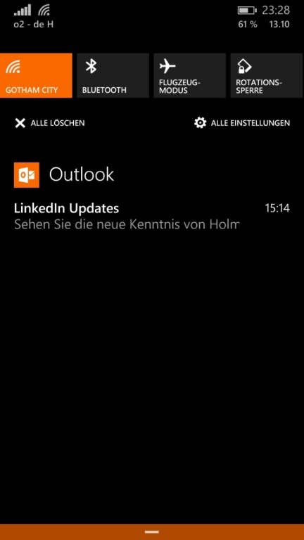 Microsoft Nokia Lumia 830: Screenshots