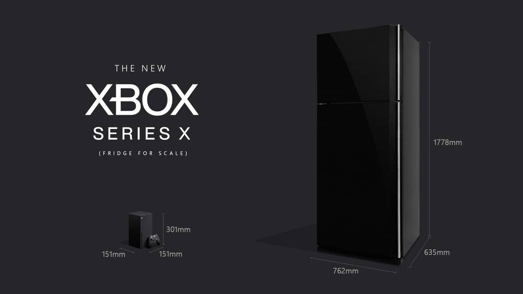 Microsoft Xbox Series X vs. Kühlschrank Microsoft Xbox Series X vs. Kühlschrank