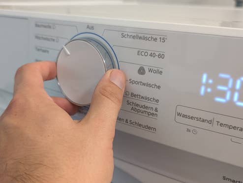 Midea V3 Waschmaschine Programmeinstellung
