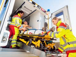 Notarztteam im Einsatz