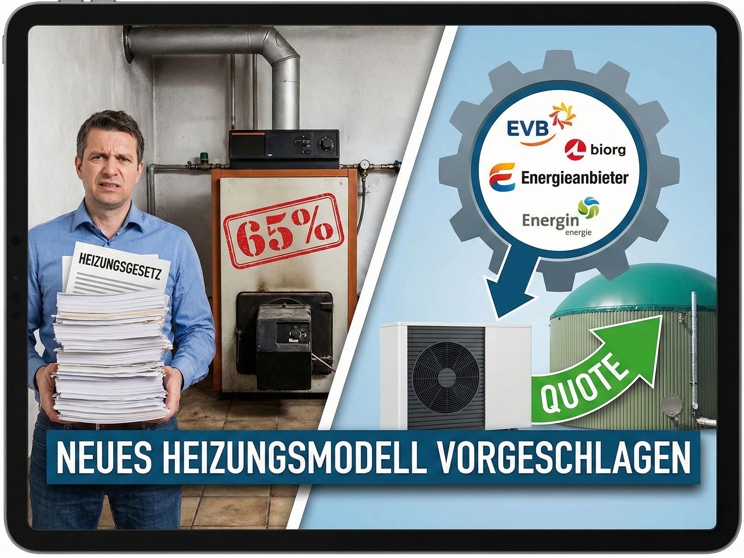 Nicht mehr der Hausbesitzer: Neue Heizungs-Reform nimmt Energieanbieter in die Pflicht