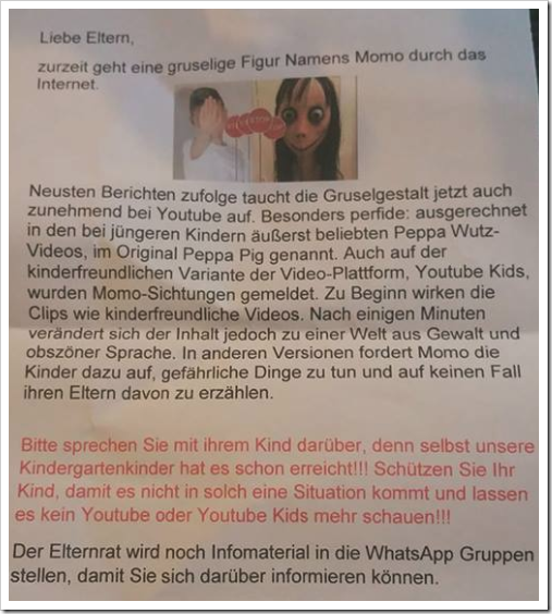 Momo-Schreiben