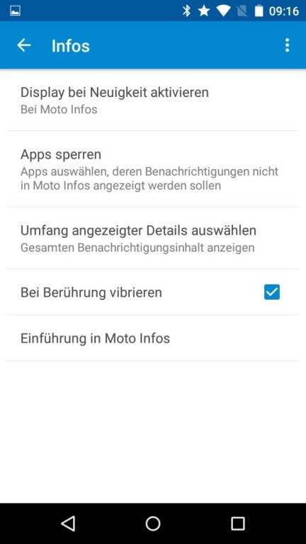 Moto G (3.Gen.): Screenshots