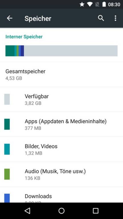 Moto G (3.Gen.): Screenshots