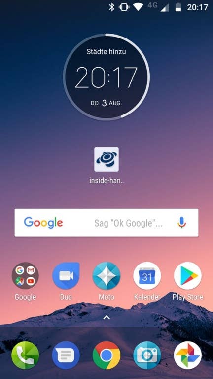 Moto Z2 Play im Test: Screenshots