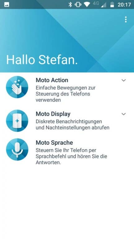 Moto Z2 Play im Test: Screenshots