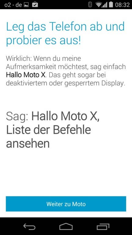 Moto-Features (Moto X 2. Gen.)