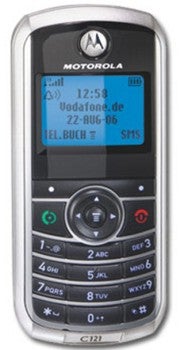 Motorola C121 Datenblatt - Foto des Motorola C121