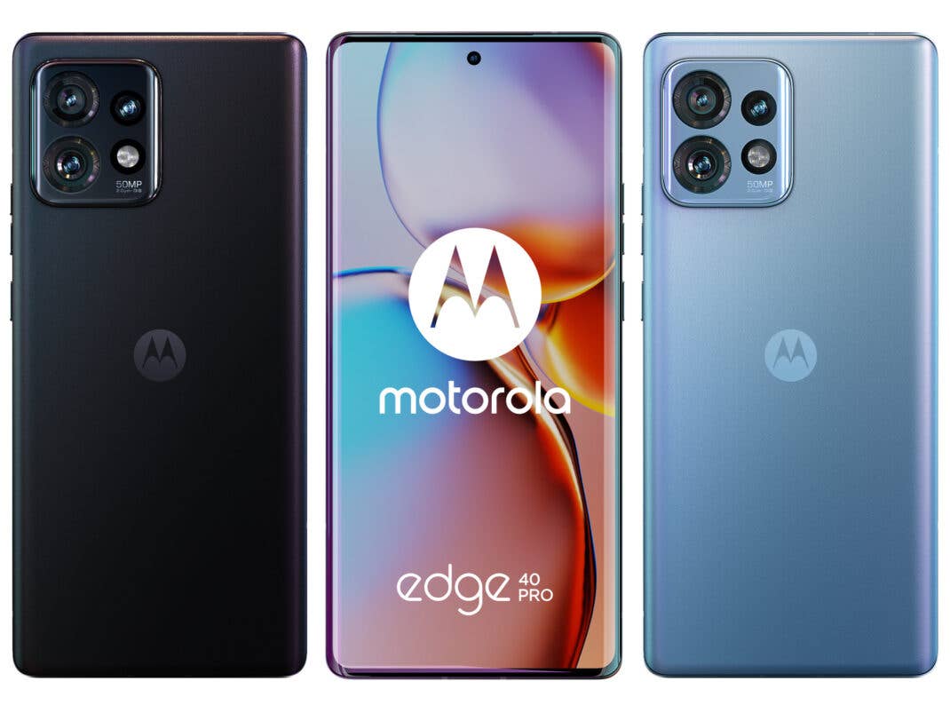 Das Motorola Edge 40 Pro in allen Farben