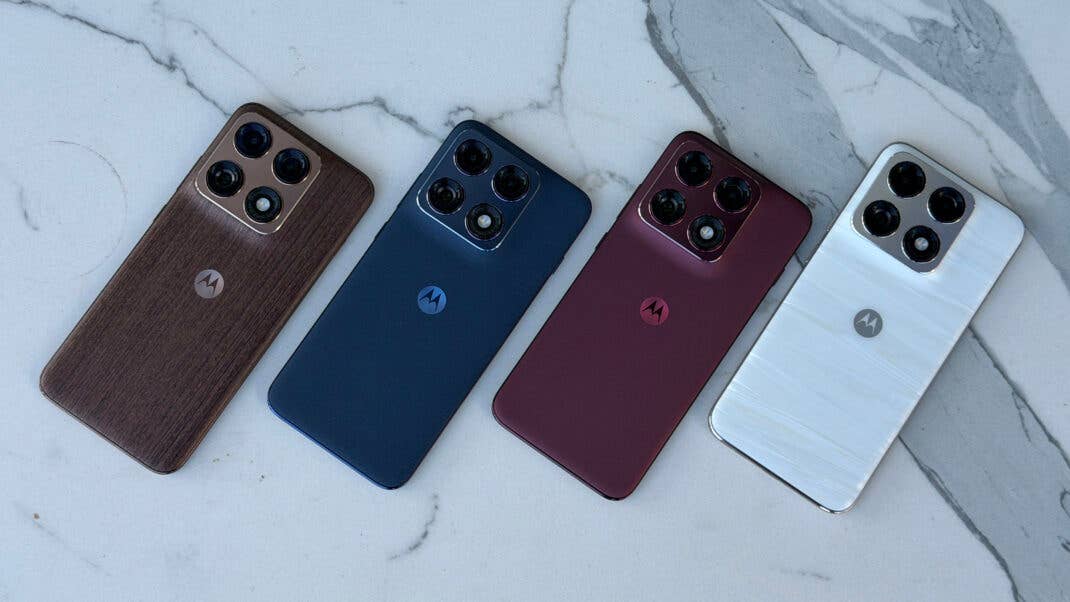 Motorola Edge 70 Pro in allen Farben