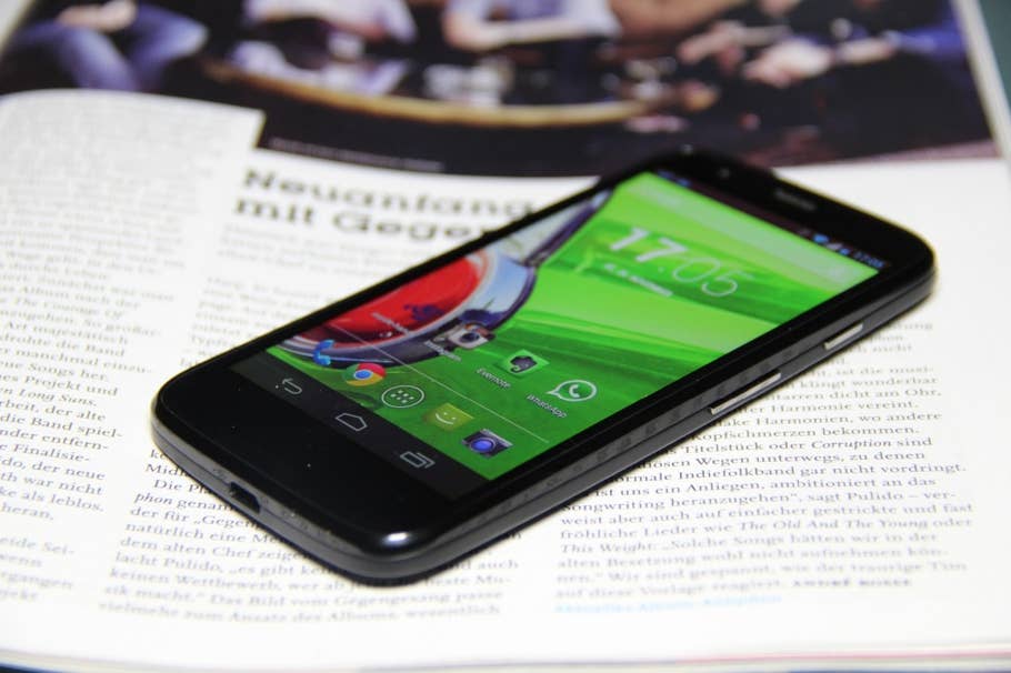 Motorola Moto G: Hands-On-Fotos