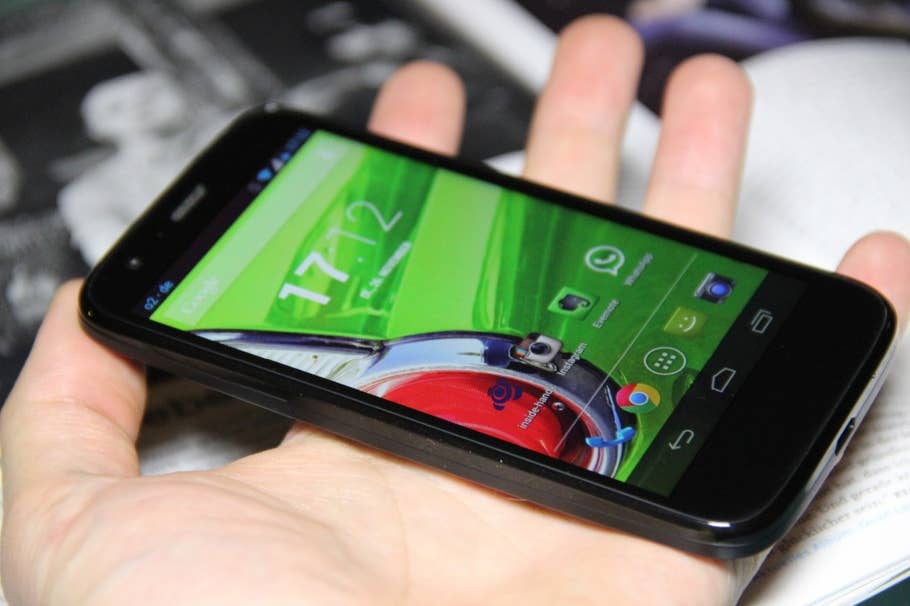 Motorola Moto G: Hands-On-Fotos