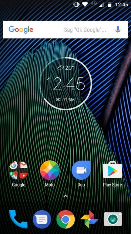 Motorola Moto G5 (Plus): Screenshots