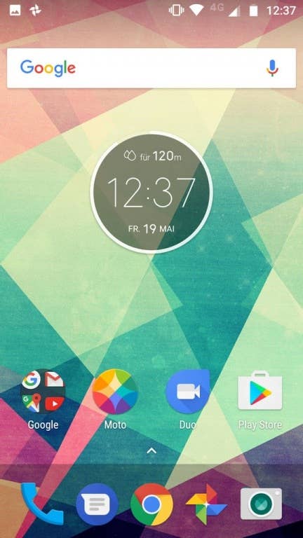 Motorola Moto G5 (Plus): Screenshots