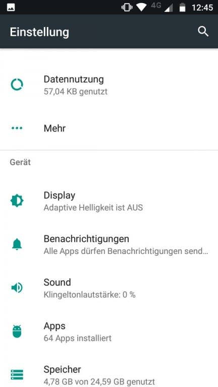 Motorola Moto G5 (Plus): Screenshots