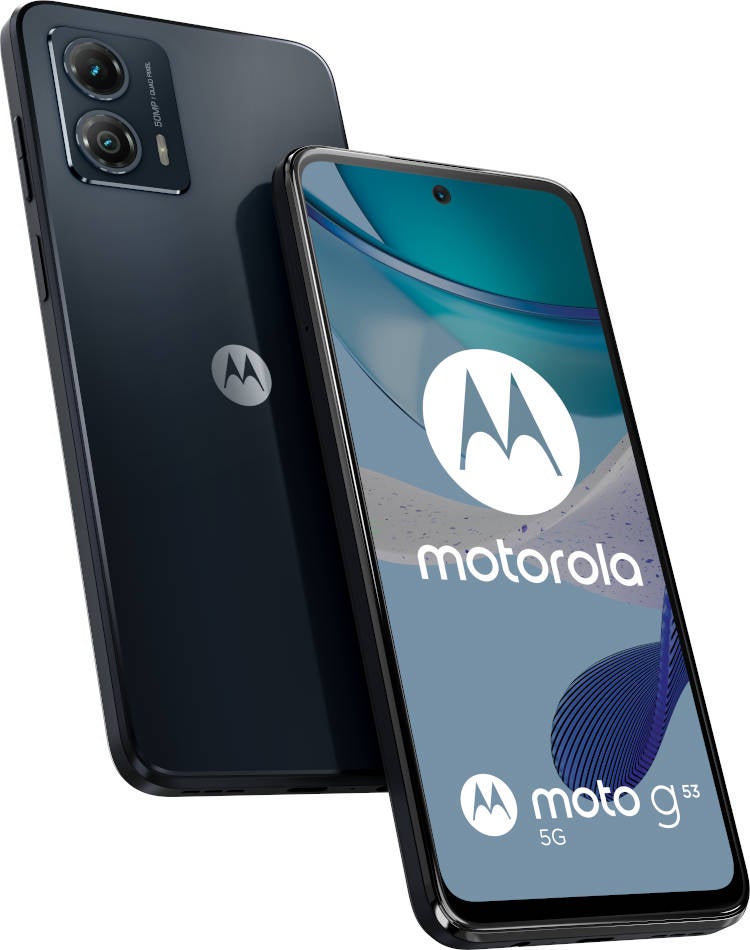 Motorola Moto G53 5G Front und Rückseite