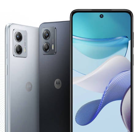 Motorola Moto G53 Vorderseite und Rückseite