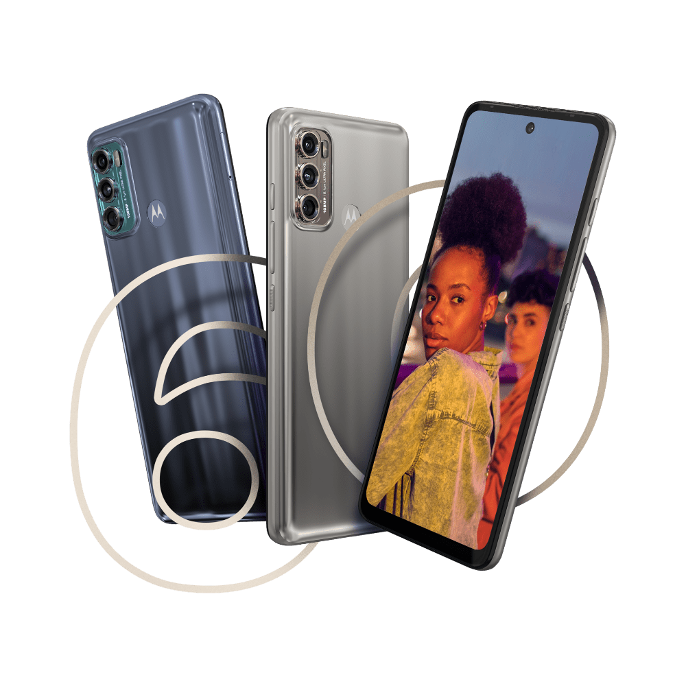 Motorola Moto G60 Front und Heckansicht