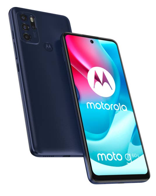 Motorola Moto G60s Vorderseite und Rückseite