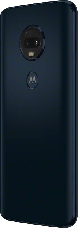 Das Motorola Moto G7 Plus in Deep Indigo.