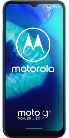 Motorola Moto G8 Power Lite Datenblatt - Foto des Motorola Moto G8 Power Lite
