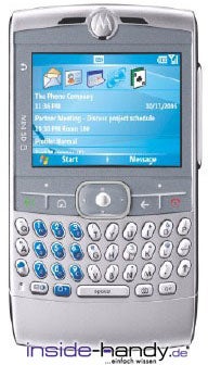 Motorola Moto Q Datenblatt - technische Daten des Motorola Moto Q Motorola Moto Q Datenblatt - Foto des Motorola Moto Q