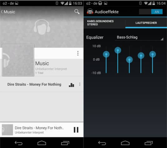 Motorola Moto X (2. Gen.) 2014 - Musik-Player