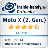 Motorola Moto X (2.Gen.) 2014 Testsiegel