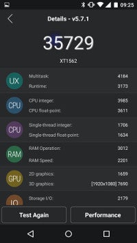 Motorola Moto X Play Benchmarktest Motorola Moto X Play Benchmarktest