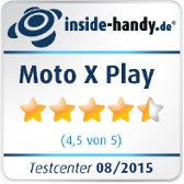 Motorola Moto X Play Testsiegel Motorola Moto X Play Testsiegel