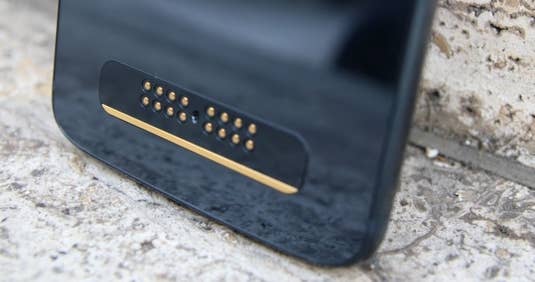 Motorola Moto Z3 Play: Pins für Moto Mods