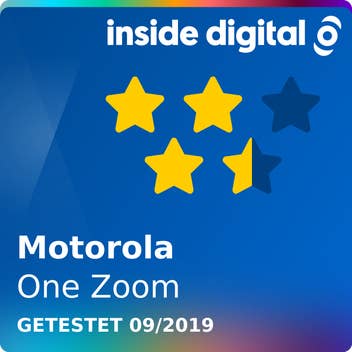 Motorola One Zoom Testsiegel