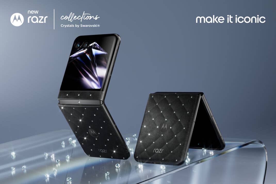 Motorola Razr 70 Swarovski Pantone Meteorite Edition