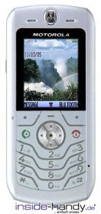 Motorola SLVR L6 Datenblatt - technische Daten des Motorola SLVR L6 Motorola SLVR L6 Datenblatt - Foto des Motorola SLVR L6